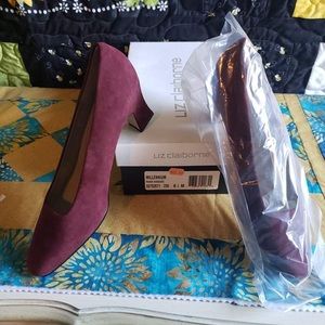 Liz Claiborne pumps, maroon. 8.5